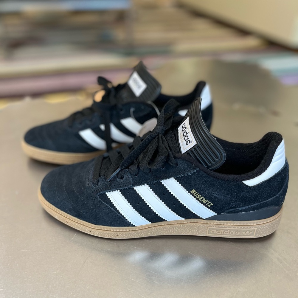 ADIDAS Busenitz black and white shoe